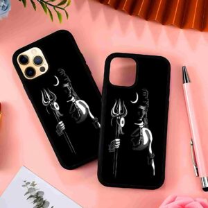 Shiva 2D Rubber Mobile Back Cover