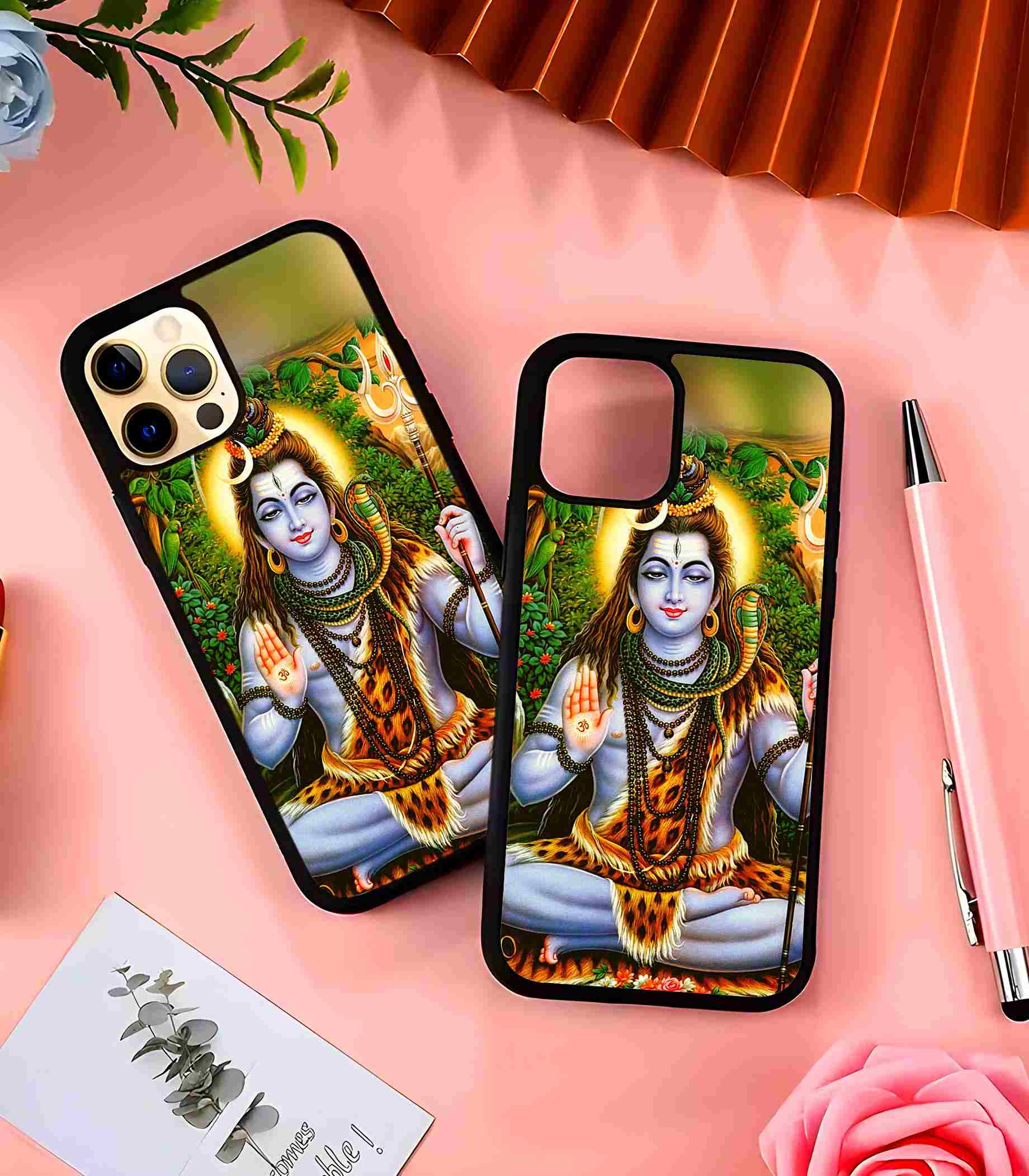 Shiva God 2D Rubber Mobile Back Cover #3