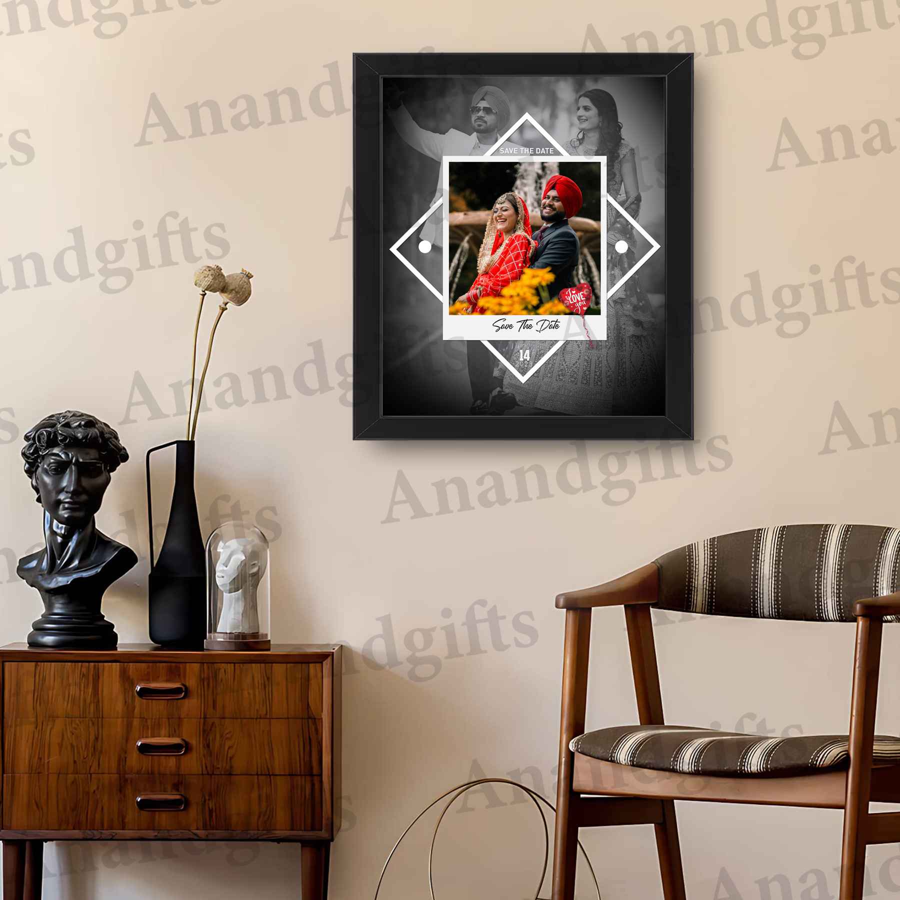 Save the Date – Stylish Personalized Photo Frame for Your Special Day Save the Date – Stylish Personalized Photo Frame for Your Special Day