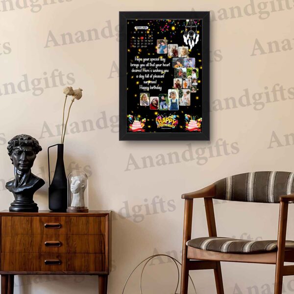 Multiple Photos Birthday Frame – Celebrate Special Moments Together