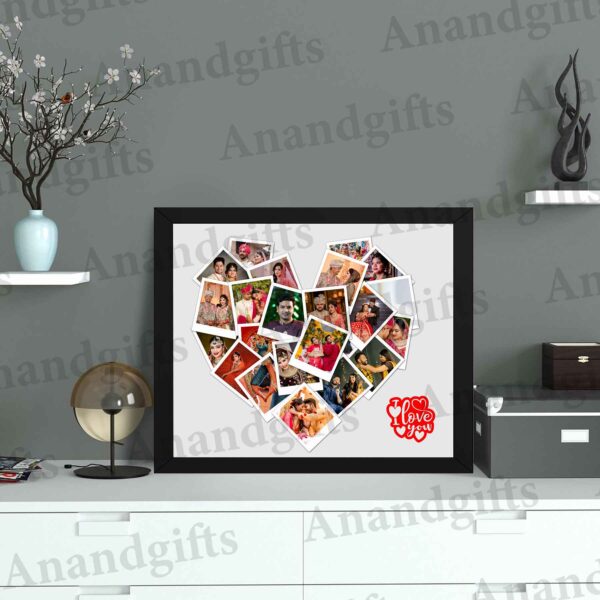 Personalized Heart-Shaped Frame – Perfect Valentine’s, Anniversary & Birthday Gift