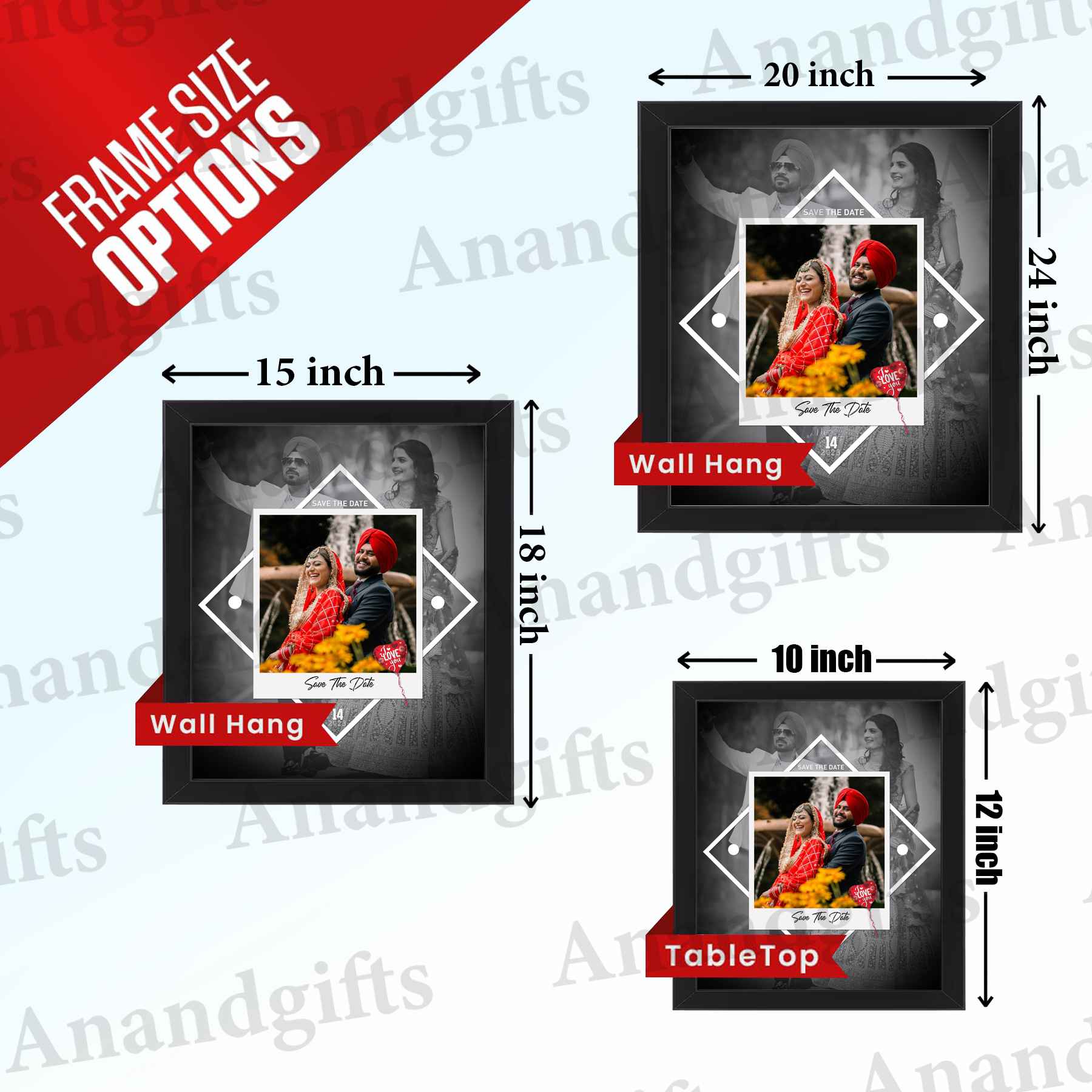 Save the Date – Stylish Personalized Photo Frame for Your Special Day Save the Date – Stylish Personalized Photo Frame for Your Special Day