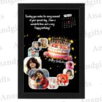 9 Photo Birthday Frame – Personalized Memory Collage