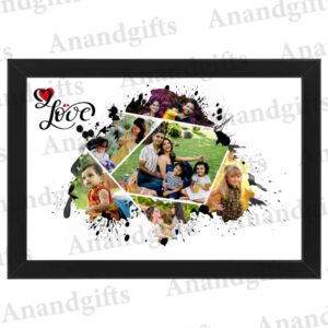 Heartfelt Memories – 6 Photo Collage Frame for Anniversary & Valentine’s Day