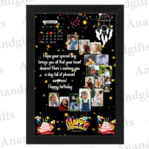 Multiple Photos Birthday Frame – Celebrate Special Moments Together