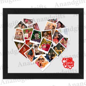 Personalized Heart-Shaped Frame – Perfect Valentine’s, Anniversary & Birthday Gift