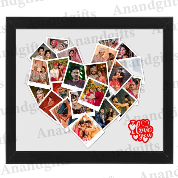 Personalized Heart-Shaped Frame – Perfect Valentine’s, Anniversary & Birthday Gift