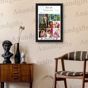 Google Search Memories Frame – Perfect Gift for Weddings, Engagements & Birthdays