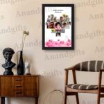 23 Precious Memories – Personalized Heart Frame for Anniversary, Engagement, Birthday and Wedding