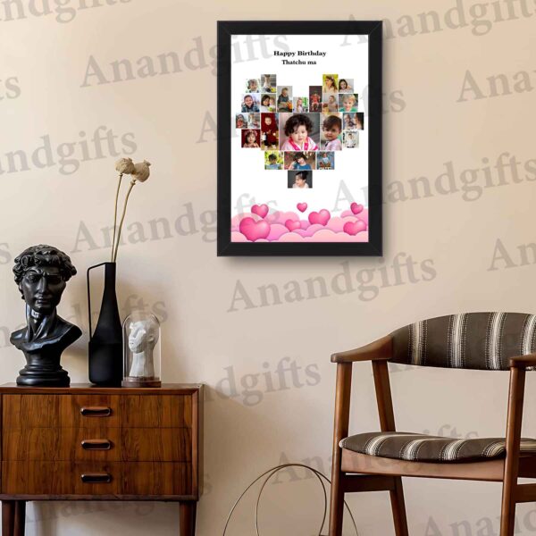 23 Precious Memories – Personalized Heart Frame for Anniversary, Engagement, Birthday and Wedding