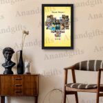 22 Moments of Love – Custom Heart Photo Collage Frame for Weddings & Anniversaries