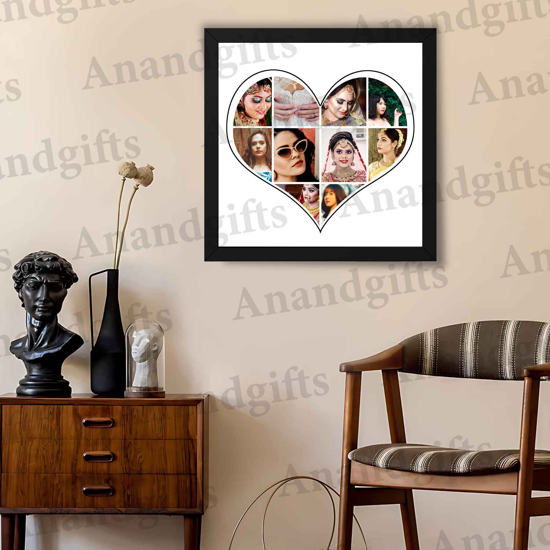 Forever in a Heart – Unique Photo Frame for Couples & Special Occasions