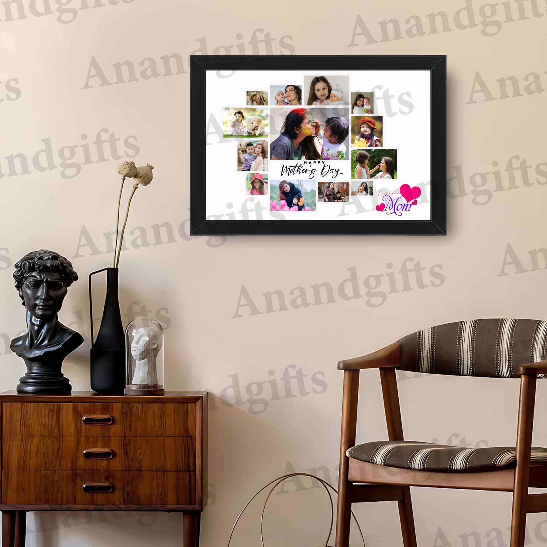 Forever Mom – Personalized Mother’s Day Collage Photo Frame