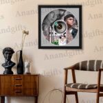 Captured Love – 3 Photo Camera-Shaped Collage Frame for Weddings, Anniversaries & Valentine’s Day