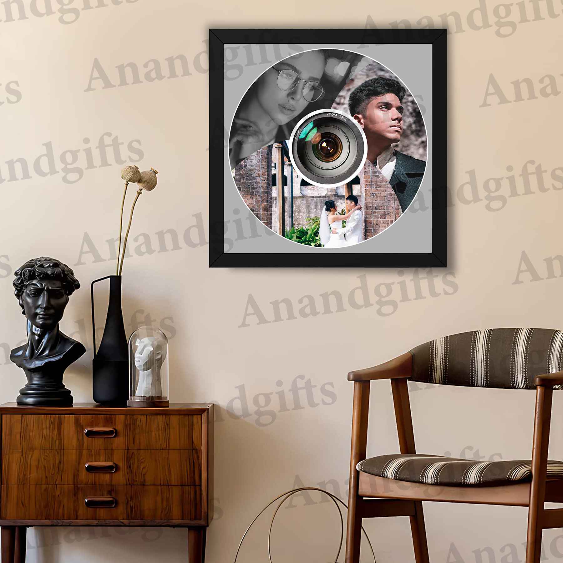 Captured Love – 3 Photo Camera-Shaped Collage Frame for Weddings, Anniversaries & Valentine’s Day Captured Love – 3 Photo Camera-Shaped Collage Frame for Weddings, Anniversaries & Valentine’s Day