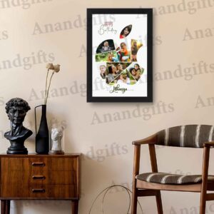 Sweet Memories – Apple-Shaped Birthday Collage Photo Frame