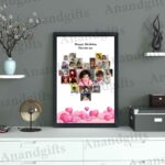 23 Precious Memories – Personalized Heart Frame for Anniversary, Engagement, Birthday and Wedding