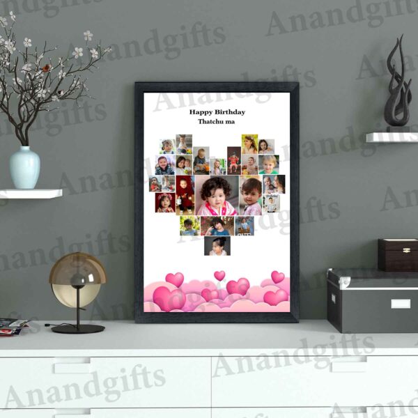 23 Precious Memories – Personalized Heart Frame for Anniversary, Engagement, Birthday and Wedding