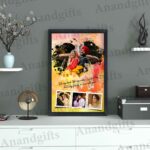 Heartfelt Moments – 4 Photo Heart Collage Frame for Romantic Occasions