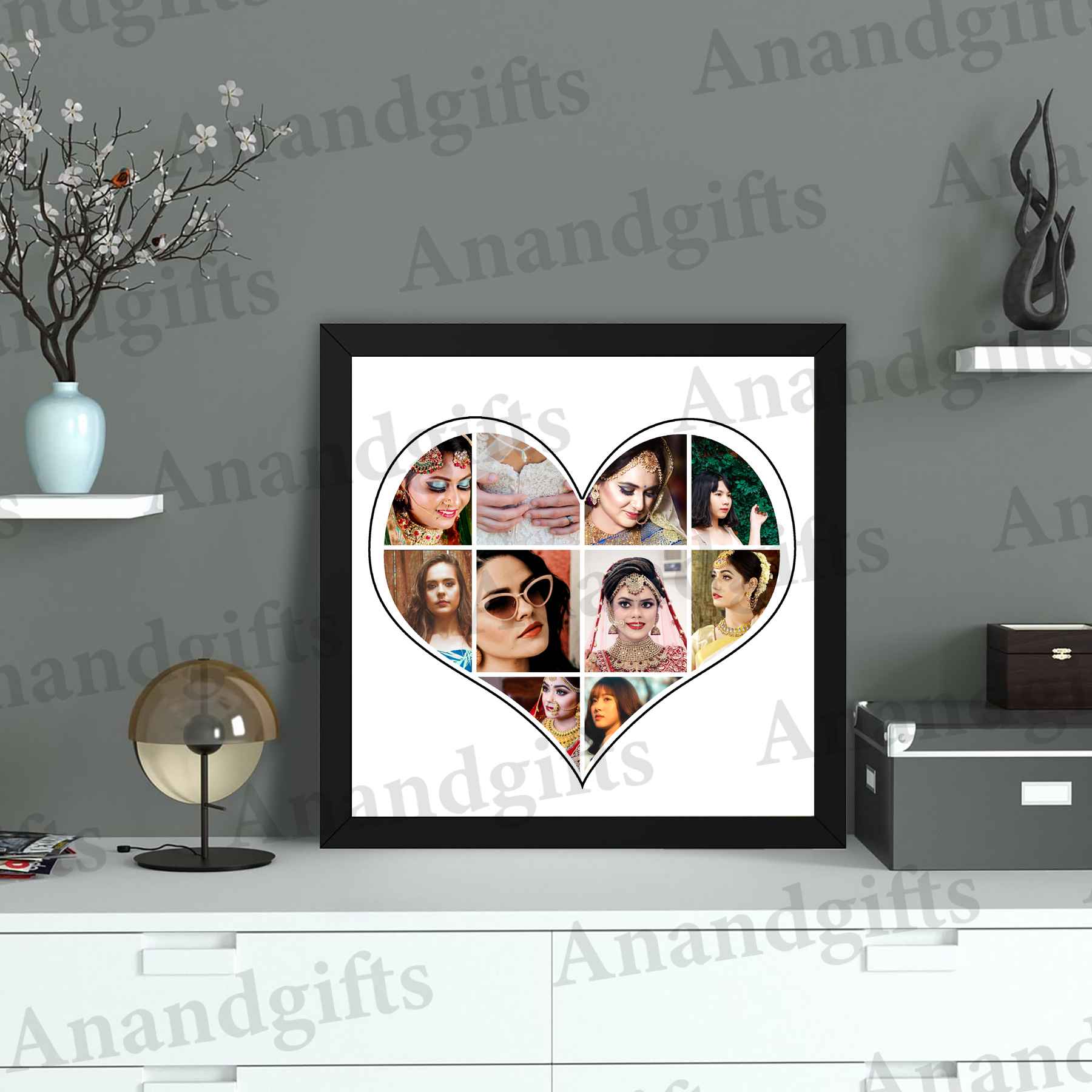 Forever in a Heart – Unique Photo Frame for Couples & Special Occasions