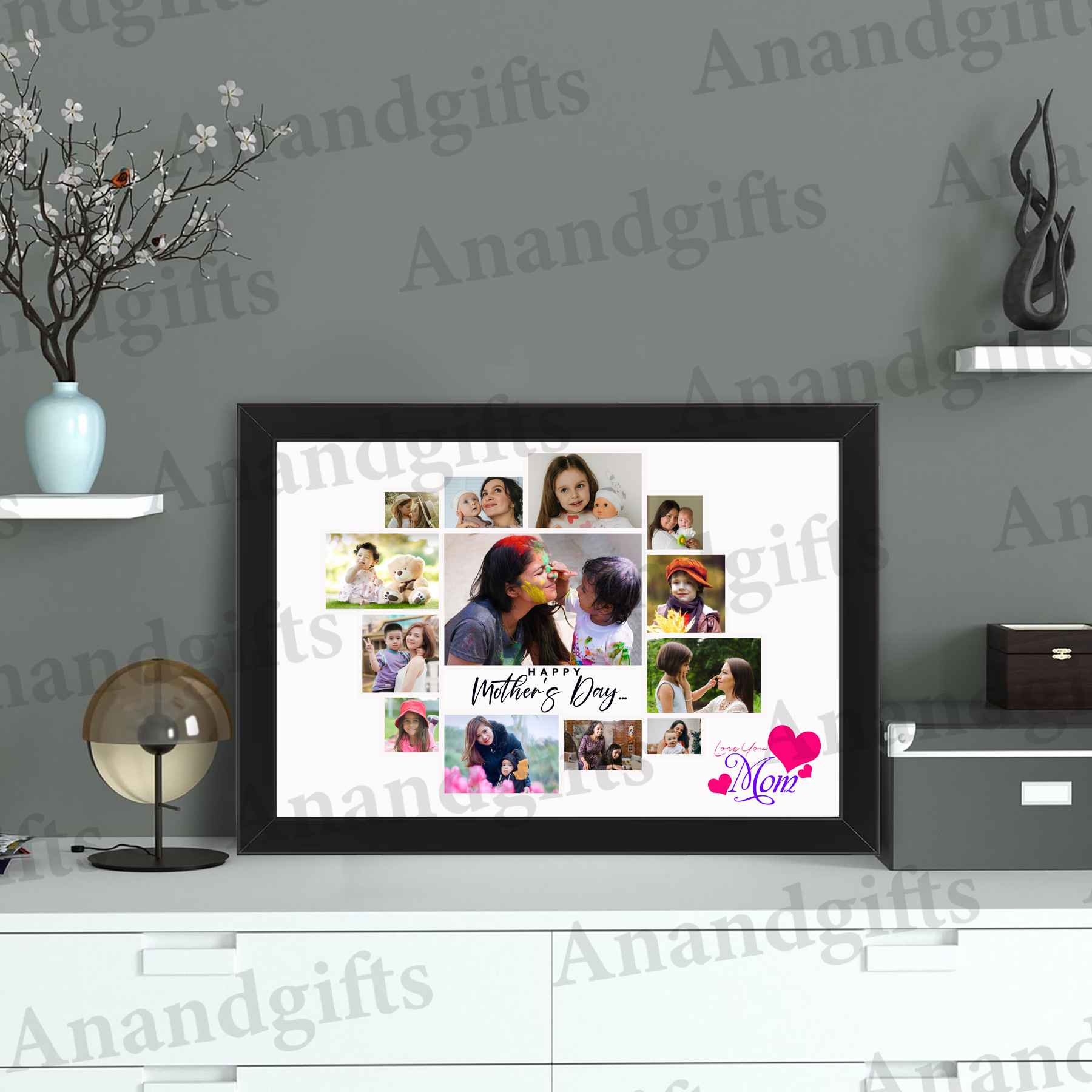 Forever Mom – Personalized Mother’s Day Collage Photo Frame