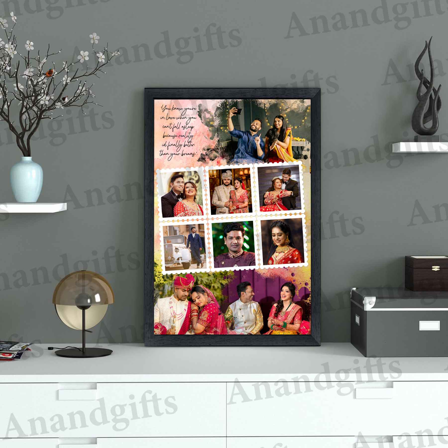 9 Memories, One Frame – Custom Photo Collage for Every Celebration