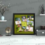 Golden Memories – 12 Photo Collage Frame for Every Special Moment for Weddings, Birthdays & More
