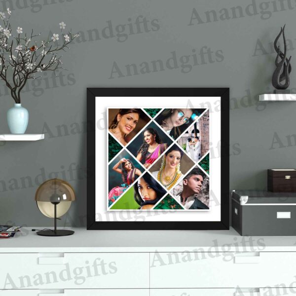 Golden Memories – 8 Photo Collage Frame for Every Special Moment for Weddings, Birthdays & More