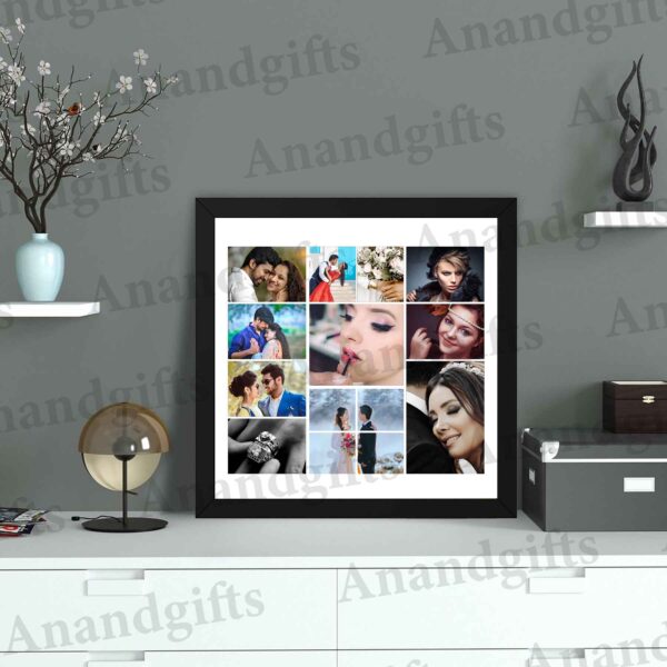 Golden Memories – 11 Photo Collage Frame for Every Special Moment for Weddings, Birthdays & More