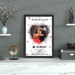 Song of Memories – Personalized Spotify Photo Frame for Weddings & Anniversaries