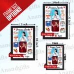 Little Milestones – Personalized Newborn Baby Details Photo Frame for Birthdays