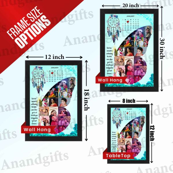 Wings of Joy – Butterfly Collage Photo Frame for Life’s Special Moments for Anniversary and birthday