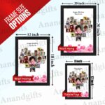 23 Precious Memories – Personalized Heart Frame for Anniversary, Engagement, Birthday and Wedding