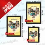 22 Moments of Love – Custom Heart Photo Collage Frame for Weddings & Anniversaries