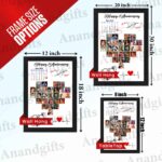 A Heart Full of Memories – 27 Photo Heart Collage Frame for Romantic Celebrations, Anniversary, Wedding and Engagement.
