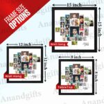 Golden Memories – 25 Photo Collage Frame for Every Special Moment for Weddings, Birthdays & More