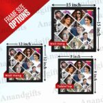 Golden Memories – 16 Photo Collage Frame for Every Special Moment for Weddings, Birthdays & More