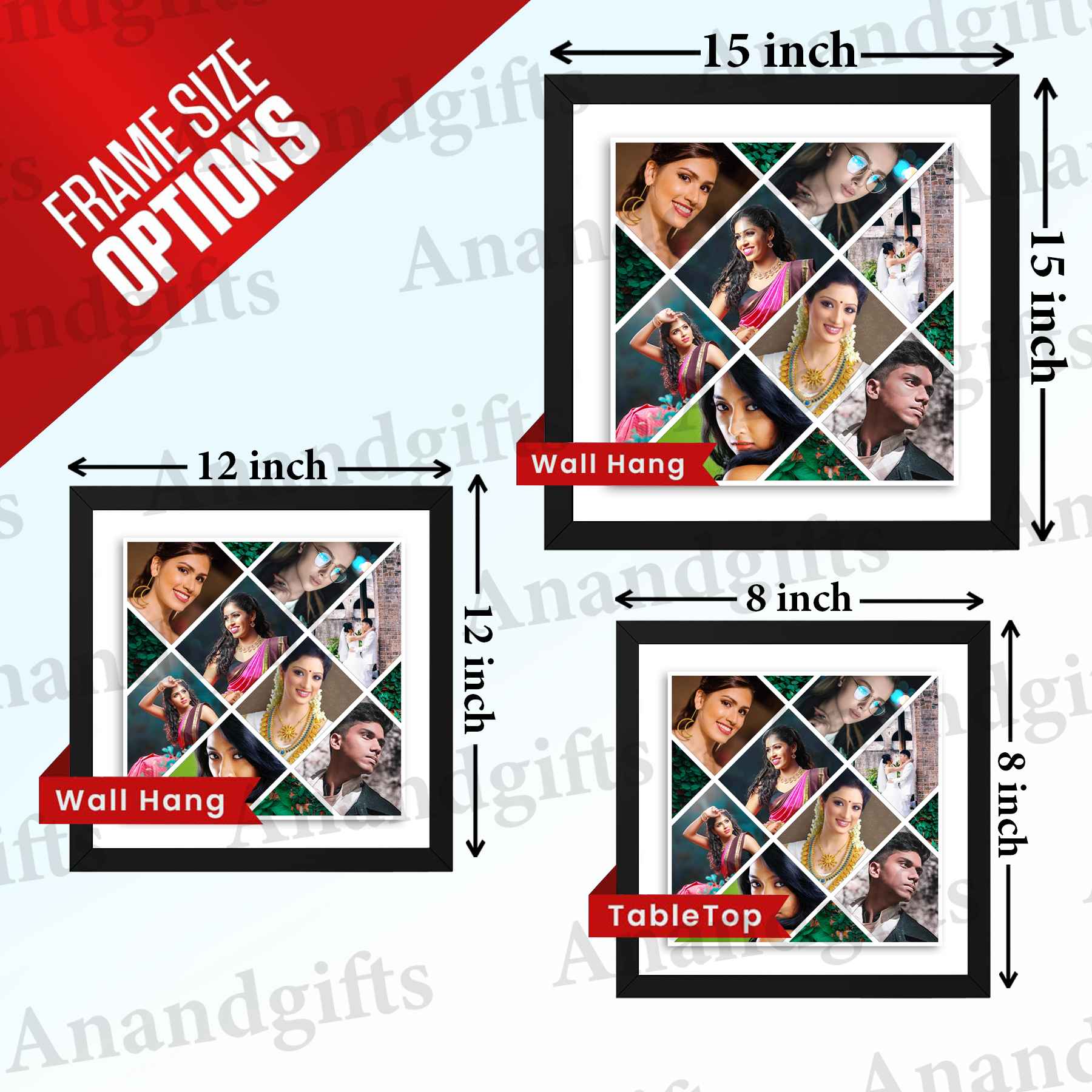 Golden Memories – 8 Photo Collage Frame for Every Special Moment for Weddings, Birthdays & More Golden Memories – 8 Photo Collage Frame for Every Special Moment for Weddings, Birthdays & More