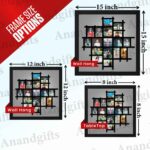 Timeless Treasures – 17 Photo Box-Style Collage Frame for Weddings, Anniversaries & Special Moments