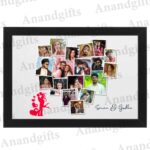 Eternal Love – Heart-Shaped Collage Photo Frame for Anniversary, Wedding & Valentine’s Day