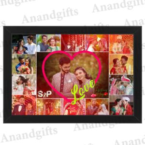 15 Treasured Memories – Personalized Collage Frame for Couples & Celebrations