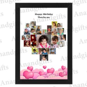 23 Precious Memories – Personalized Heart Frame for Anniversary, Engagement, Birthday and Wedding