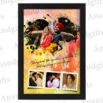 Heartfelt Moments – 4 Photo Heart Collage Frame for Romantic Occasions