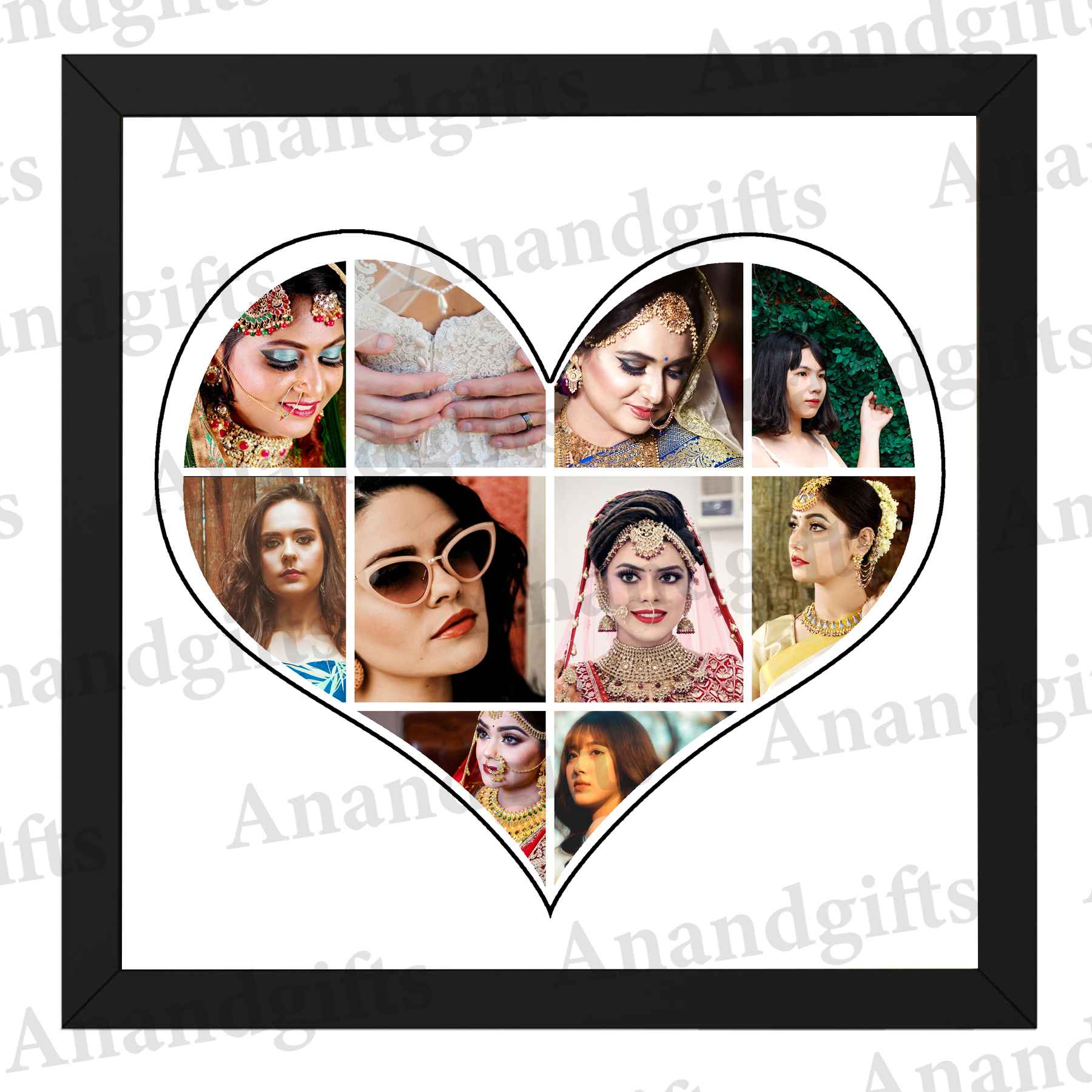 Forever in a Heart – Unique Photo Frame for Couples & Special Occasions