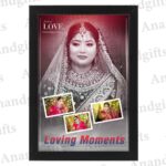 Moments of Love – Personalized Photo Collage Frame for Anniversary, Engagement & Valentine’s Day
