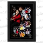 Unique Memories – Personalized Collage Frame for Wedding , Anniversary and Valentine's day