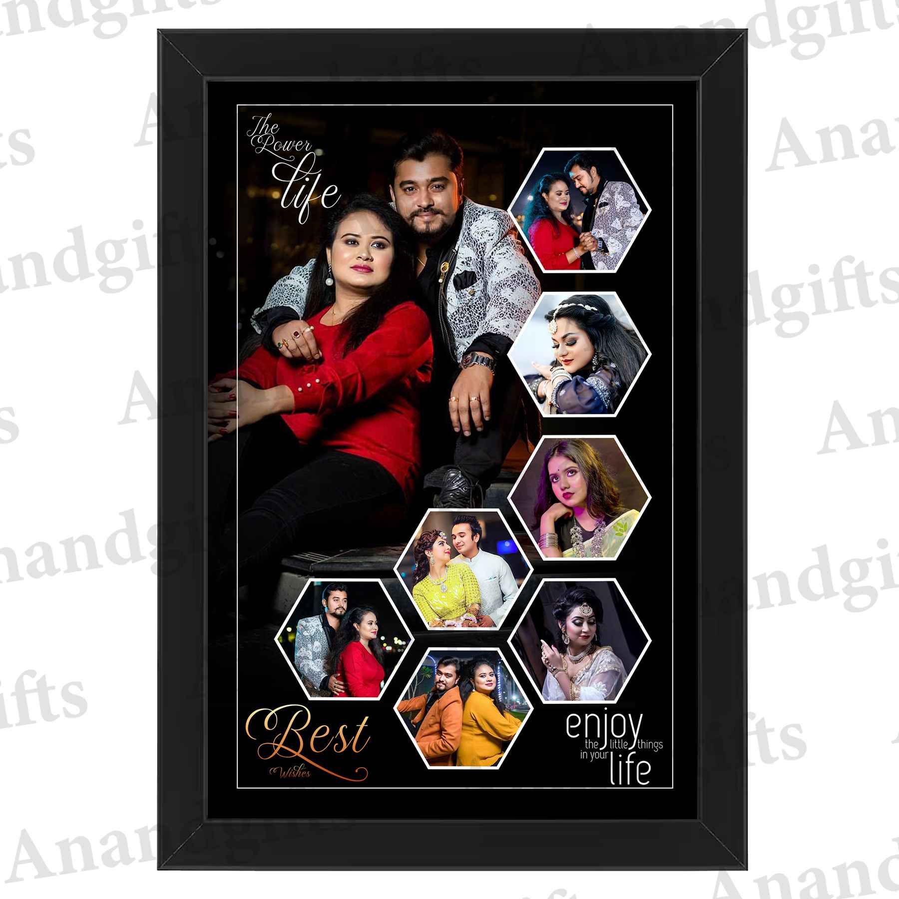 Unique Memories – Personalized Collage Frame for Wedding , Anniversary and Valentine's day Unique Memories – Personalized Collage Frame for Wedding , Anniversary and Valentine's day