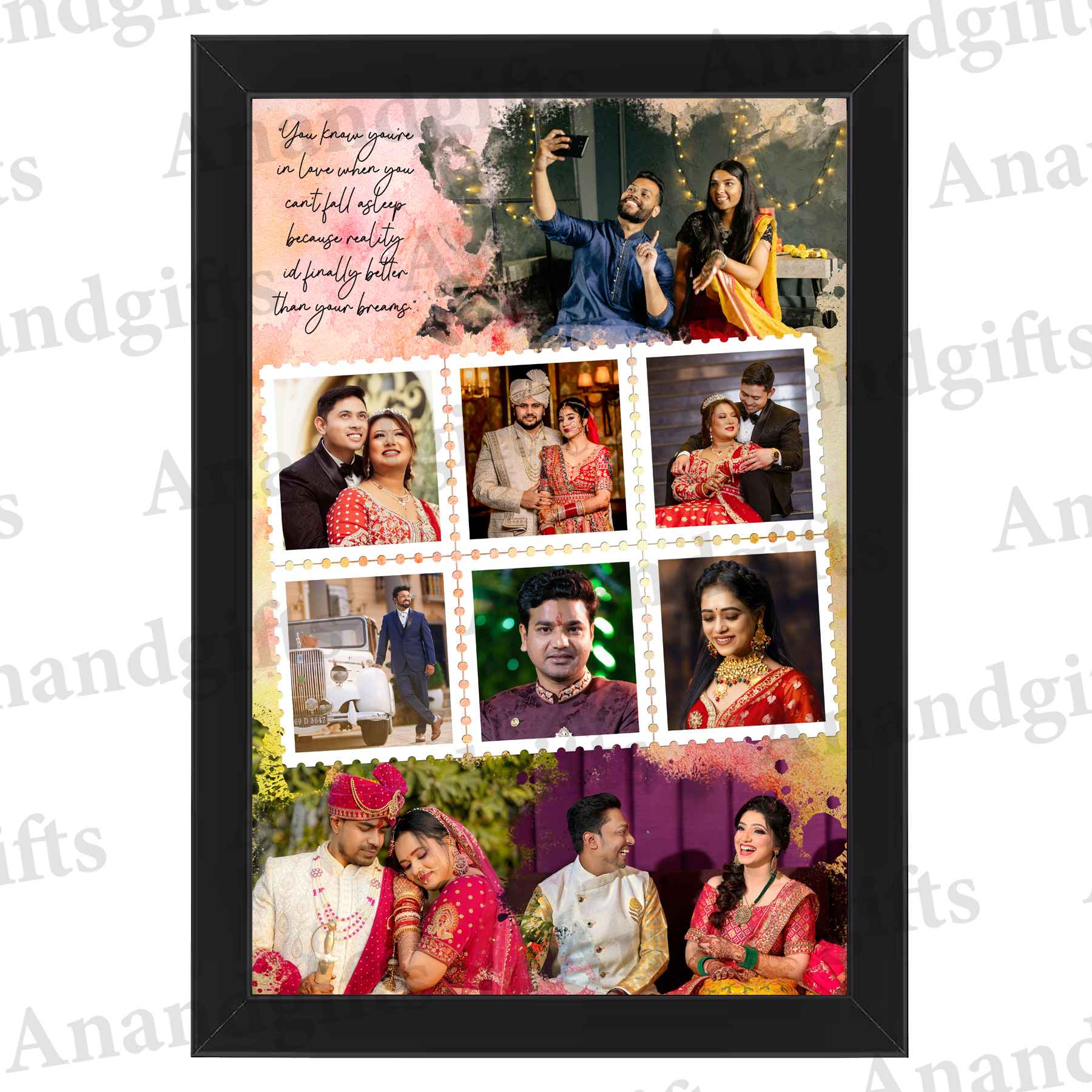 9 Memories, One Frame – Custom Photo Collage for Every Celebration