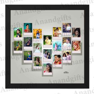 Forever Memories – 19 Photo Collage Frame for Weddings, Birthdays & Valentine’s Day