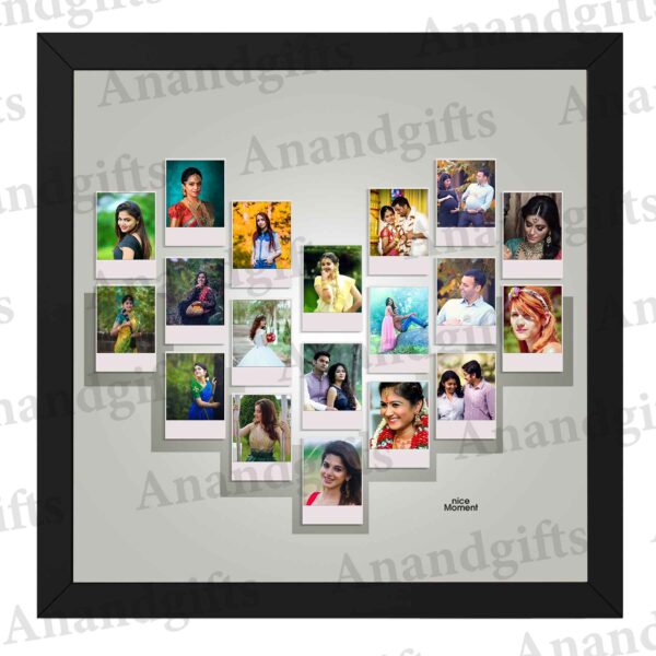 Forever Memories – 19 Photo Collage Frame for Weddings, Birthdays & Valentine’s Day